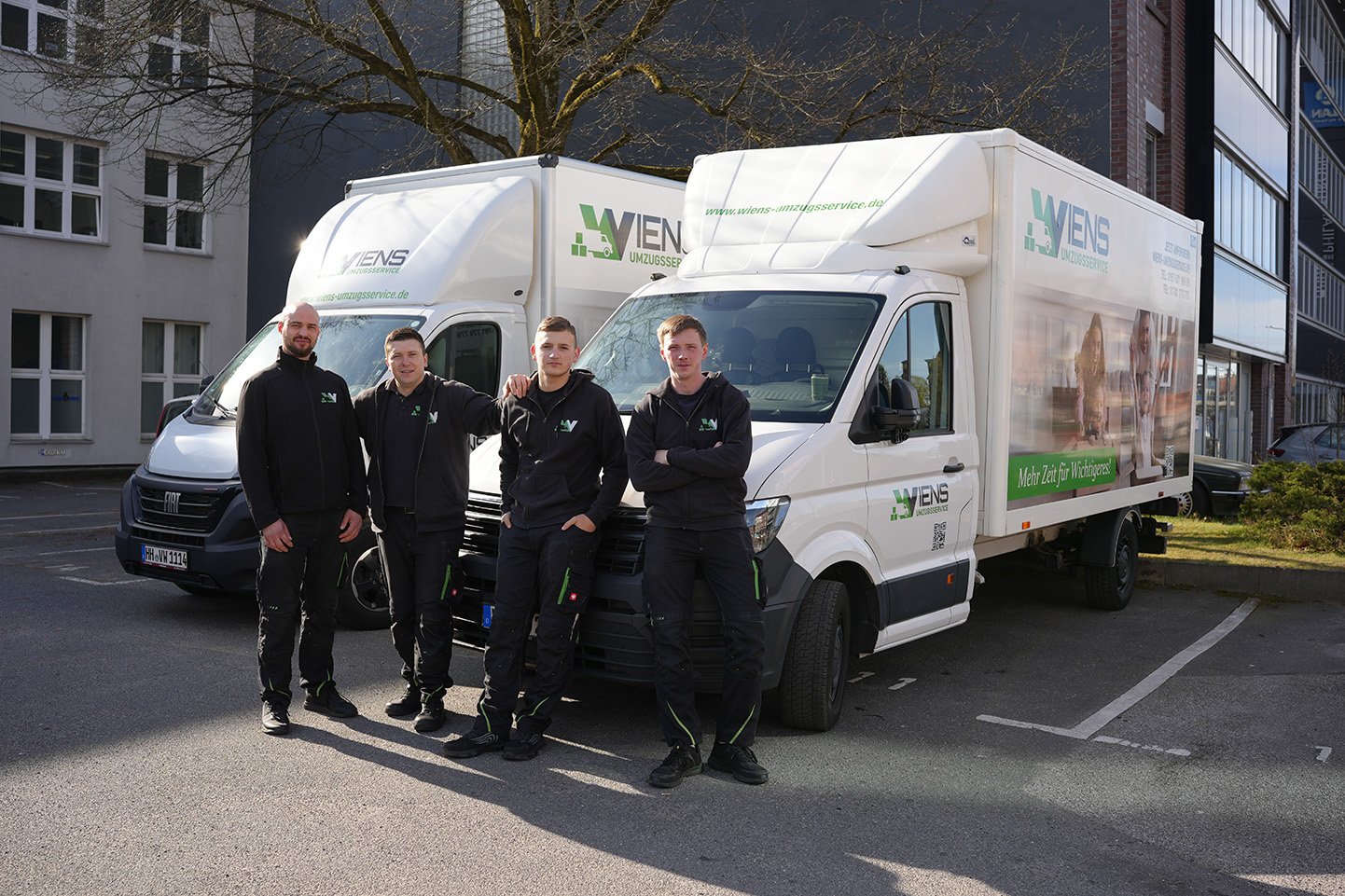 Das Team von Wiens Umzugsservice